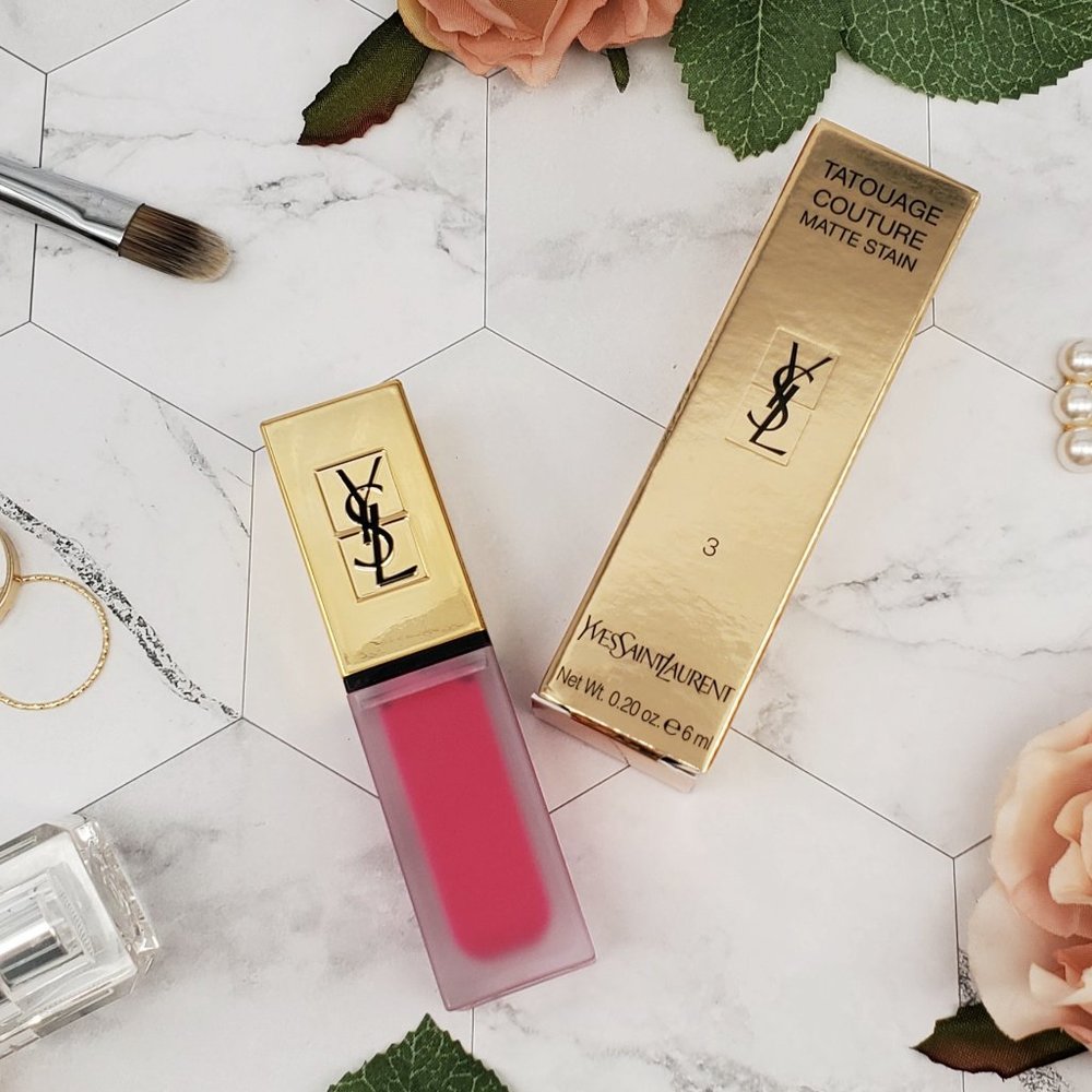 NIB! YSL Tatouage Couture Lip Stain